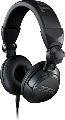 Produktbild von Technics EAH-DJ1200 Kopfhrer Kabelgebunden Kopfband Musik Schwarz