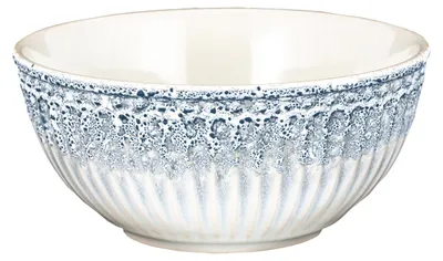 Produktbild von Greengate Alice Müslischale ripple blue 14cm