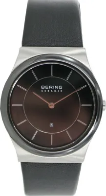 Produktbild von BERING Ceramic Uniuhr schwarz/silber 32235-442
