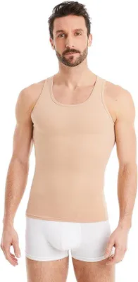 Productafbeelding van Figuurvormend compressieshirt voor heren met buikweg-effect