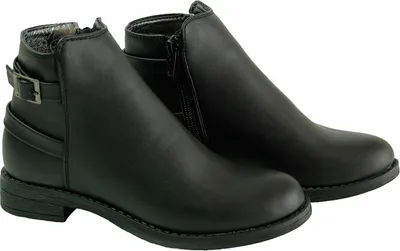 Produktbild von Kinder Mädchen Stiefeletten Schuhe Stiefel Schwarz 33