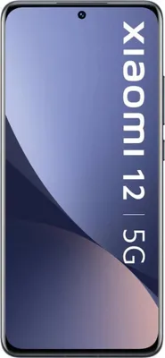 A smartphone is shown from the front, displaying its screen with text.