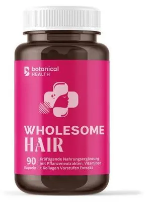 Immagine prodotto di Wholesome Hair Biotina Collagene Crescita dei capelli. Donna Kps 90 pz.