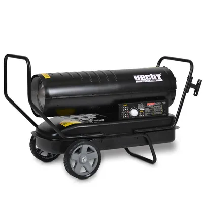 Produktbild von Diesel Heizkanone HECHT 3038 | 37 kW | Thermostat | 38 l Tank | 588 m³/h Luftleistung | Bauheizung für Werkstatt & Baustelle