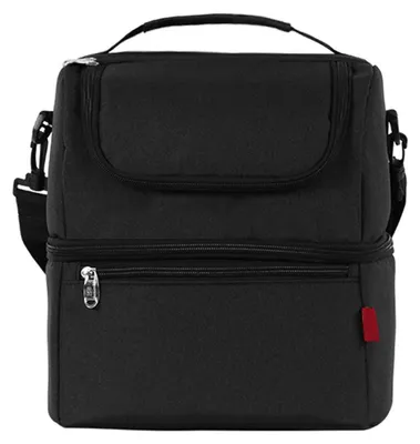 Produktbild von Isolierte Lunchtasche mit Doppelkompartiment und Schultergurt