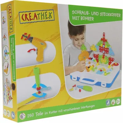 Immagine prodotto di Kit di costruzione fai da te Creathek, 246 pezzi