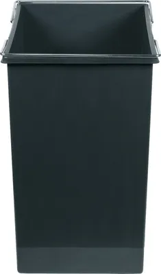 Image de Hailo Seau intérieur 1050209 gris foncé 24 L 345 x 220 x 350 mm 2 anses