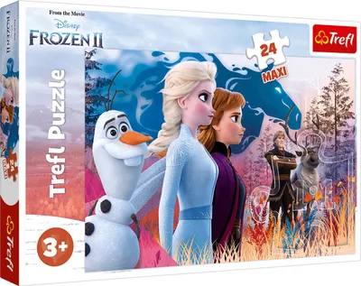 Zdjęcie produktu dla Disney Frozen 2 Magiczna podróż - Maxi Puzzle 24 elementy