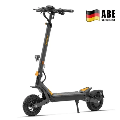 Produktbild von Ausom L1 ABE E-Scooter 500W 48V 15,6Ah 70 km Reichweite NFC Schloss E-ABS 10 Zoll Tubeless Reifen