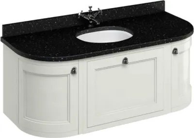Produktbild von Casa Padrino Luxus Hänge-Waschschrank / Waschtisch 134 x 55 x H. 59 cm - Hotel Restaurant Möbel