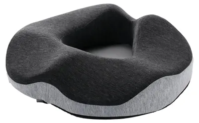 Zdjęcie produktu dla Ergonomiczna poduszka siedząca w kształcie donuta z pianki viskoelastycznej na hemoroidy i bóle kości ogonowej