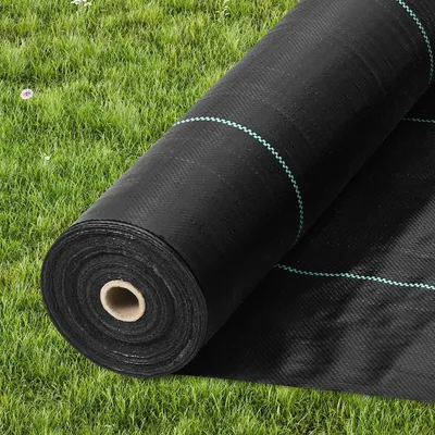 Produktbild von 13FTx108FT Hochwertiges, strapazierfähiges Unkrautvlies für den Landschaftsbau, 5OZ gewebtes Geotextil unter Kies, hohe Durchlässigkeit für Unkrautvlies, Einfahrtsvlies, Unkrautbekämpfungsvlies für den Garten
