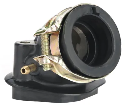 Image de Adaptateur de tuyau pour collecteur d'admission de carburateur, compatible avec les moteurs GY6 125 cm³ et 150 cm³ (scooters et quads)