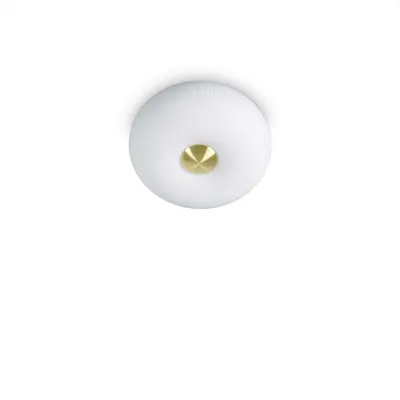 Obrázok produktu pre Moderné stropné svietidlo Arizona Glass White 2 svetlá Gx53 9W 3000K teplé svetlo
