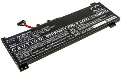 Obrázek produktu pro TECHTEK Baterie do notebooků kompatibilní s [Lenovo] IdeaPad Gaming 3-15ACH6, Legion 5-15ACH6, Legion 5-15ACH6A, Legion 5-15ACH6H, Legion 5-15ACH6H