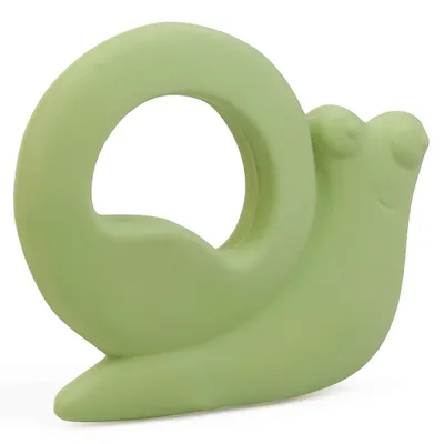 Image de Jouet caoutchouc naturel - escargot