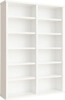 Image de Étagère en bois | Étagère CD avec espace pour 300 CD ou 130 DVD ou 72 vidéos | Dimensions : H. 92 x W. 60 x D. 18 cm. | Étagère DVD élégante | Étagère Blu-ray | Étagère CD - Ronul