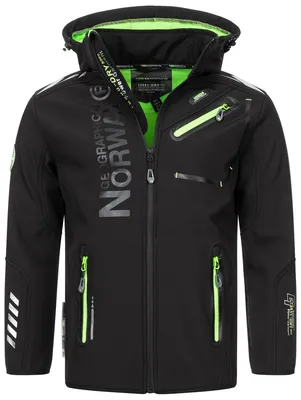 Imagen del producto de Geographical Norway. Chaqueta de entretiempo para hombre, ideal para otoño e invierno. Chaqueta softshell, perfecta para actividades al aire libre y para proteger contra la lluvia