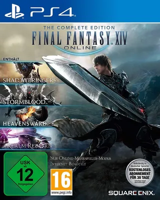 Produktbild von Square Enix Final Fantasy XIV - Complete Edition, PlayStation 4, T (Jugendliche)