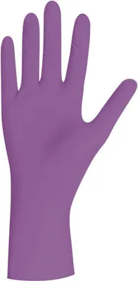 Produktbild von 1000 Unigloves Violet Pearl Nitrilhandschuhe - lila - puderfrei - Gr. XS