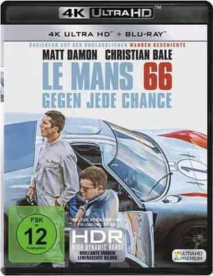 Produktbild von Le Mans 66 (UHD+BR) Gegen jede Chance Min: 159DD5.1WS   2Disc