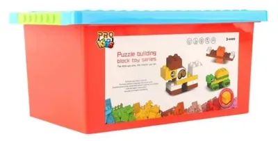 Obrázek produktu pro Stavební kostky v bedně – mix – Pro Kids