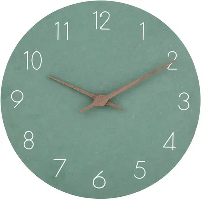 Produktbild von Große geräuschlose Wanduhr von 30 cm - einfache Ablesbarkeit für Zuhause, Büro und Schlafzimmer