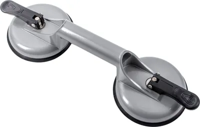 Produktbild von ProPlus Saugheber Aluminium mit 2 Saugnäpfen bis 100 Kg Tragkraft