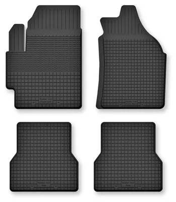 Zdjęcie produktu dla Dywaniki gumowe do Toyota Yaris IV 2020- (hatchback) – 4 szt., czarne, dobierane – Wielganizator Semi-Universal