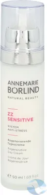 Zdjęcie produktu dla Annemarie Börlind ZZ Sensitive Regenerative Day Cream, Krem na dzień, Kobiety, Skóra dojrzała, Skóra wrażliwa, Twarz, Ochrona, Regeneracja, Kojąca, 50 ml