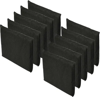 Produktbild von vhbw 10x Filter kompatibel mit Santo N 91842-4 I, SCZ71800F0, SCZ81800F0, SKE81216ZF, SKE81226ZF, SKZ71200F0 Kühlschrank - Aktivkohlefilter