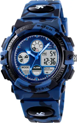 Obrázek produktu pro SKMEI 1163 Hodinky Dětské outdoorové sportovní hodinky Digitální křemenné náramkové hodinky pro chlapce a dívky Hodinky sPolyuretanřemínkem Alarm LED svítící