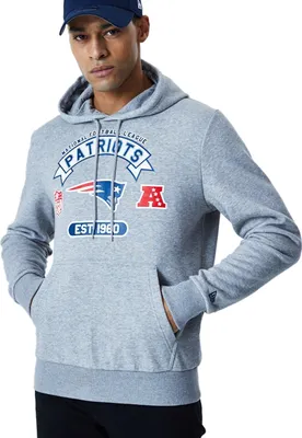 Produktbild von New Era GRAPHIC Hoody - NFL New England Patriots grau