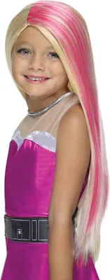 Immagine prodotto di Barbie - Parrucca per bambini BN4862 (taglia unica) (Bionda/Rosa)