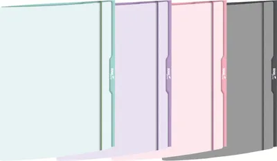 Produktbild von RNK Sammelmappe, DIN A4, pastell, farbig sortiert, Gummizug, Maße (BxH): 240 x 330 mm