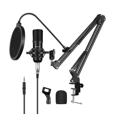 Zdjęcie produktu dla Mikrofon pojemnościowy Puluz PU612B Studio Broadcast