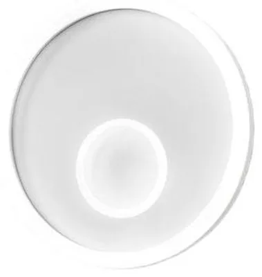 Produktbild von Melania P/P LED-Deckenleuchte 30 W 3000 K, runde Deckenleuchte aus weißem Aluminium, Diffusor aus satiniertem Methacrylat, Schutzart IP20, 1300 lm - Gealuce