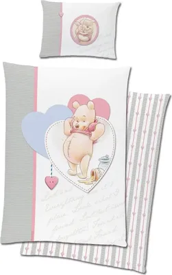 Obrázok produktu pre Obliečka na perinu Winnie the Pooh BABY - 90 x 120 cm - bavlna