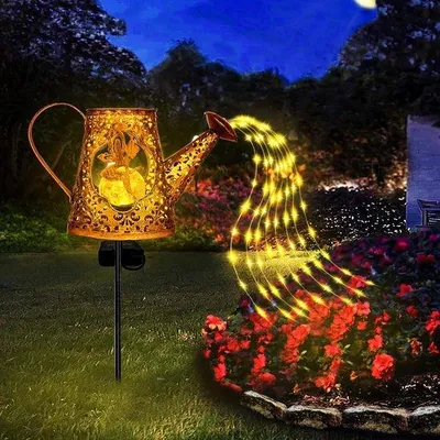 Image de Lampe de jardin - Métal - Pièce unique - Éclairage d'extérieur pour la décoration de jardin