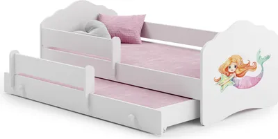 Obrázok produktu pre Manželská posteľ Wave 160x80 - Morská panna