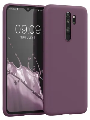 Produktbild von kwmobile Handyhülle für Xiaomi Redmi Note 8 Pro Hülle - TPU Case - Kabelloses Laden - Schutzhülle Cover in Helle Iris