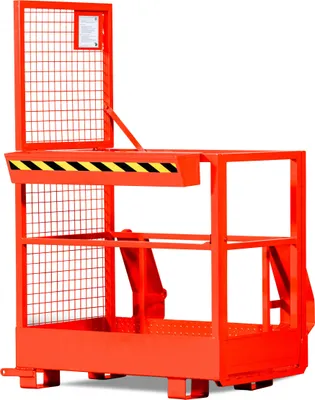 Produktbild von RR Industrietechnik Arbeitskorb Typ RAK-Multi 800x1200x1910mm RAL2004 Reinorange