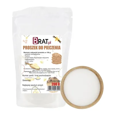 Obrázek produktu pro Prášek do pečiva 200g Brat.pl