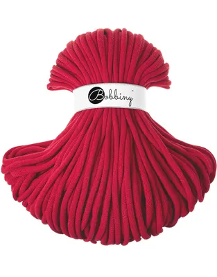 Produktbild von Bobbiny Jumbo 9 mm 100 m Classic Red Schnur