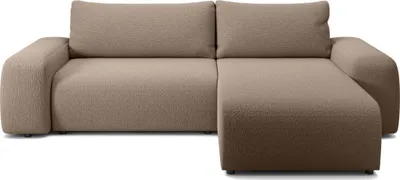 Produktbild von FEDVE Ecksofa Eckcouch mit Schlaffunktion Bornim Universal Bettkästen Couch Sofagarnitur Brown (Anthologie 04)