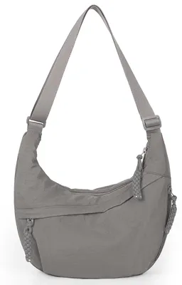 Productafbeelding van Nylon Hobo Schoudertas Met Verstelbare Schouderband