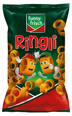 Obrázek produktu pro funny fresh Ringli křupavé bramborové kroužky s paprikovou příchutí 75g