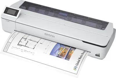 Produktbild von Epson SureColor SC-T5100N - 914 mm (36") Großformatdrucker - Farbe - Tintenstrahl - Rolle (91,4 cm)
