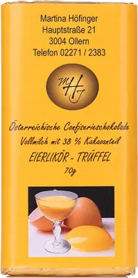 Produktbild von Schokolade Eierlikör-Trüffel 70g