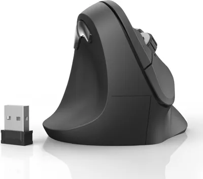 Produktbild von Hama Vertikale ergonomische Maus EMW-500L, Linkshänder